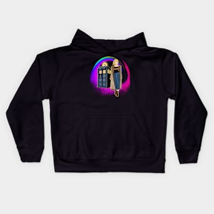 THE DOCTOR IS COMING... Kids Hoodie